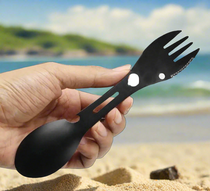 10-In-1 Multifunctional Stainless Steel Fork Spoon