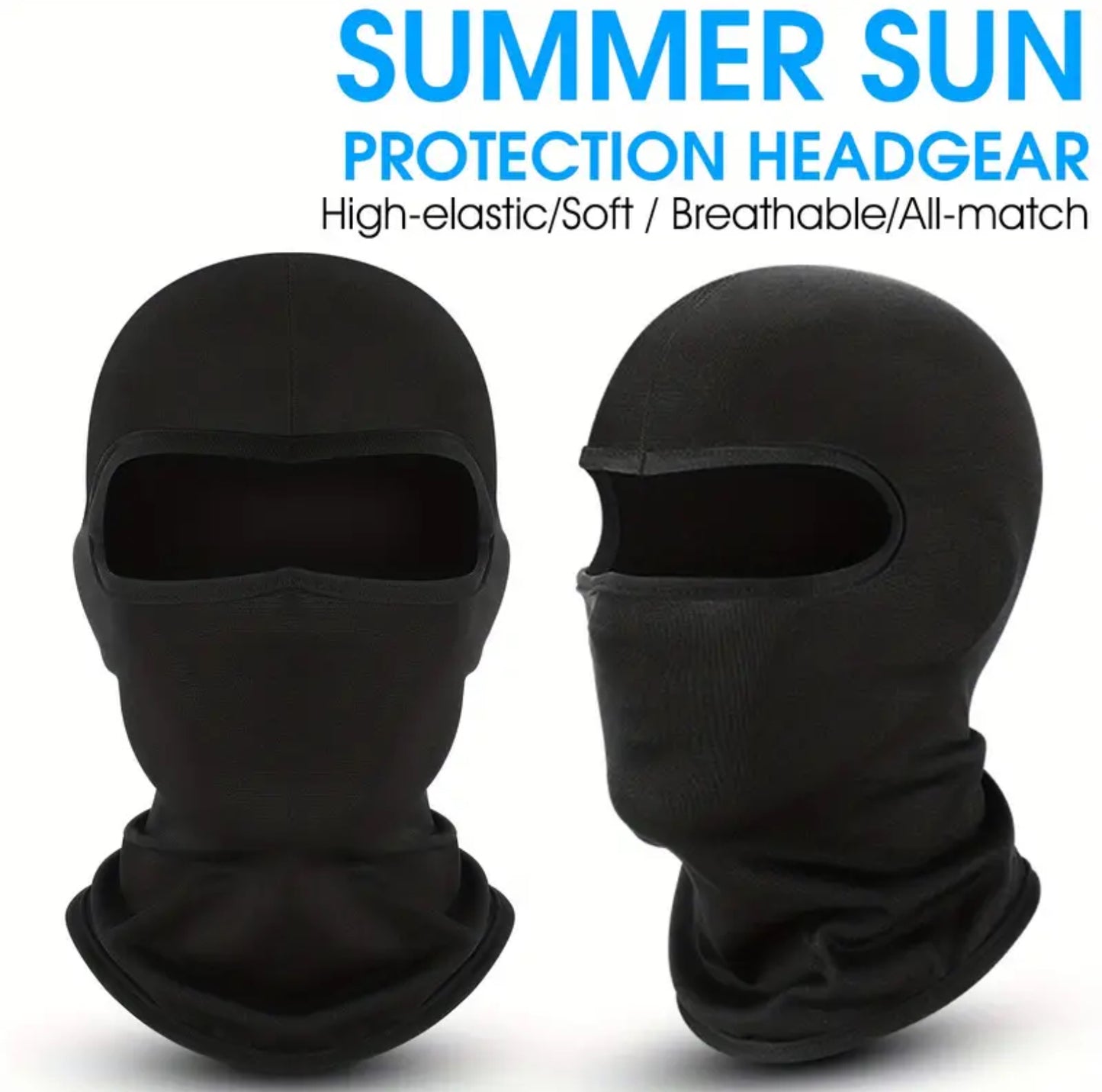 Multifunctional balaclava uv protecting head-gear