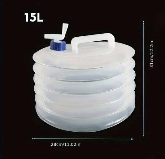 15L, Folding Water Container For Outdoor Camping and Hiking