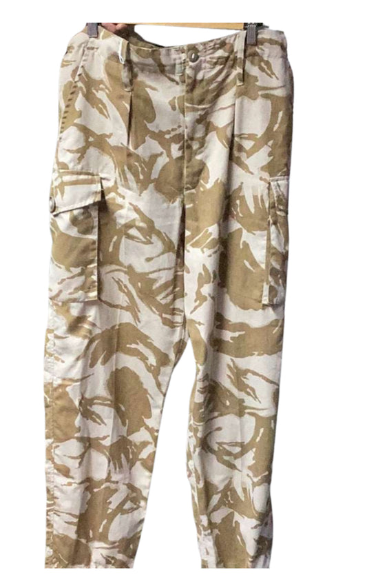 Desert Dpm camouflage trousers