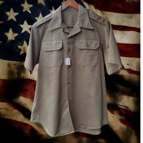 1970's U.S field officer's short sleeved  shirt