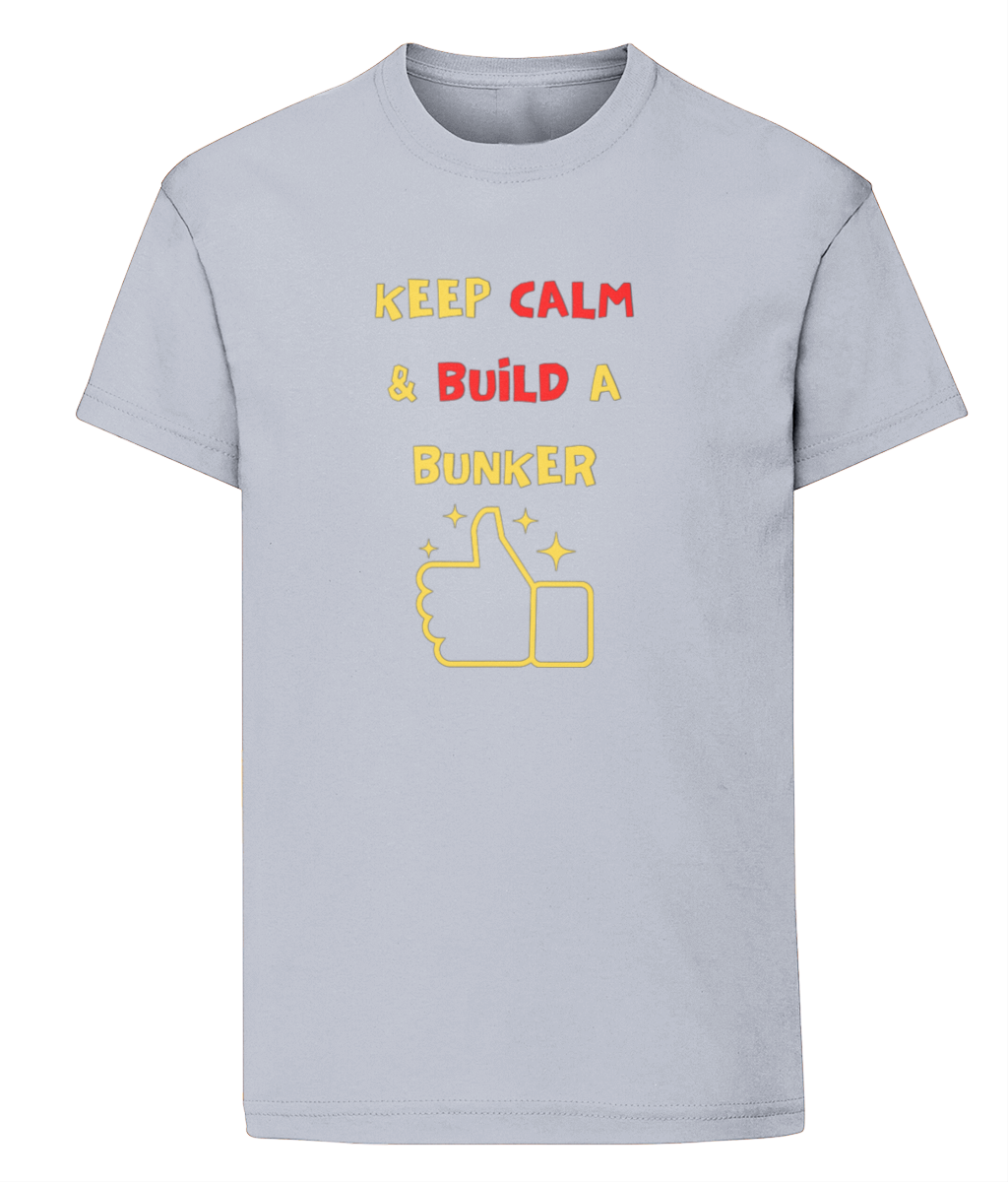 Kids keep calm and build a bunker Original T