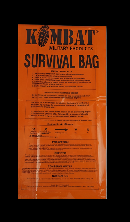 Emergency Survival Bag ( Orange )