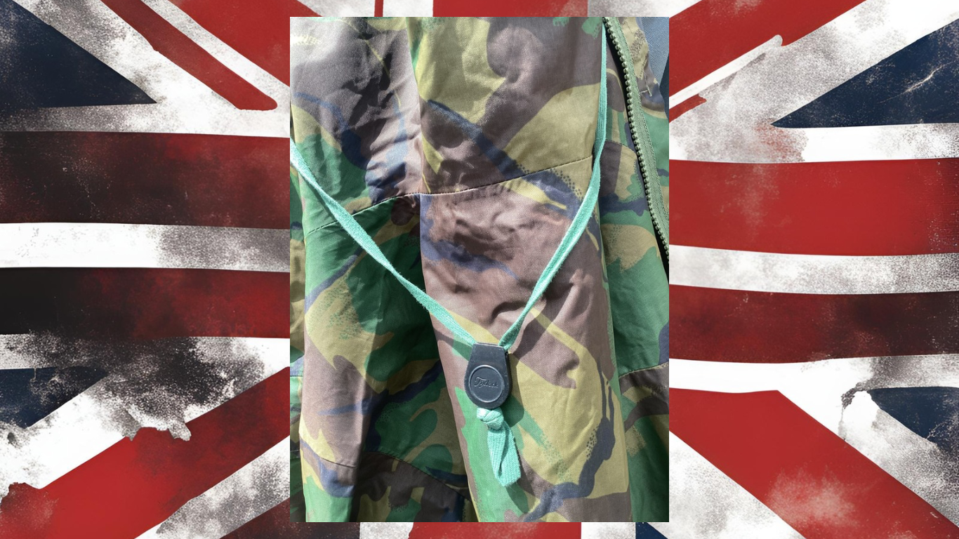 British Army waterproof jacket, DPM neoprene lined - prototype ￼￼