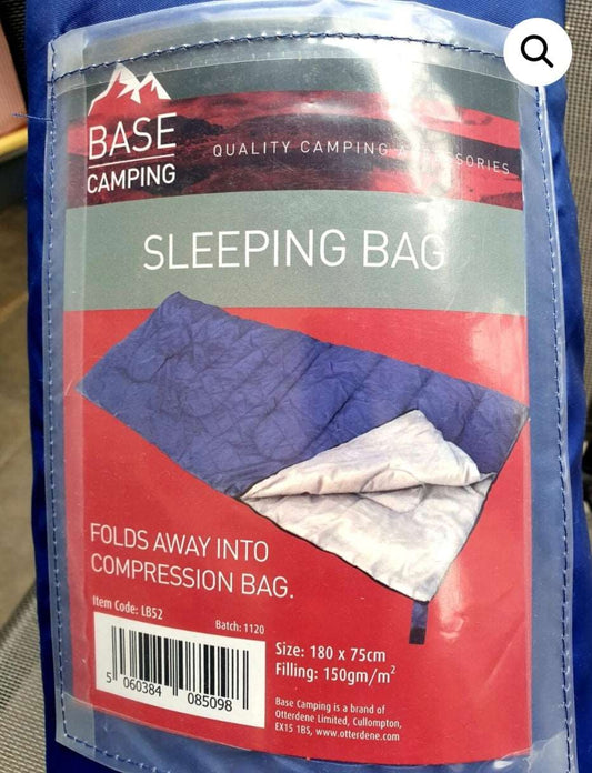 Base camp single sleeping bag