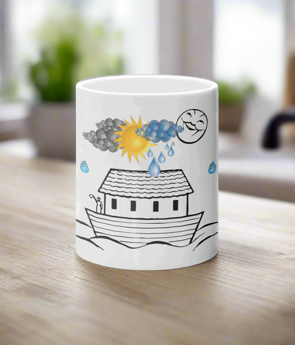 10oz Mug “It wasn’t Raining when Noah built The Ark” “