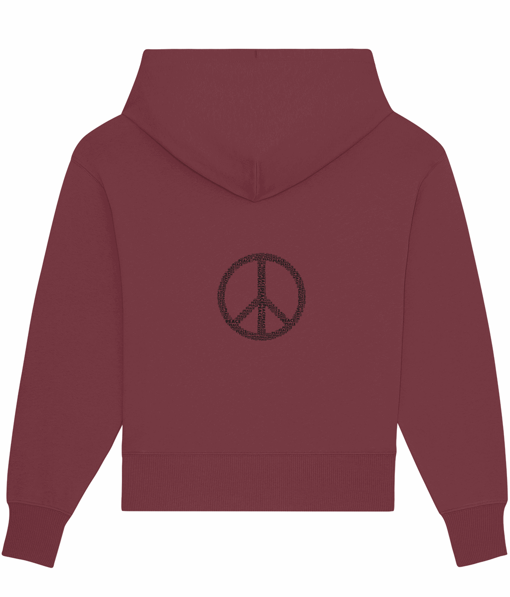 The prep shops Oversized Brushed Sweatshirt war-peace motif design